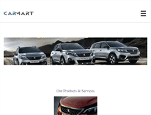 Tablet Screenshot of carmart-ltd.com